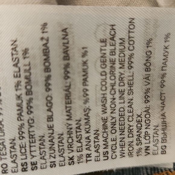 H&M Women's High Waist Cotton Denim Jean's Size 6 - Picture 11 of 11